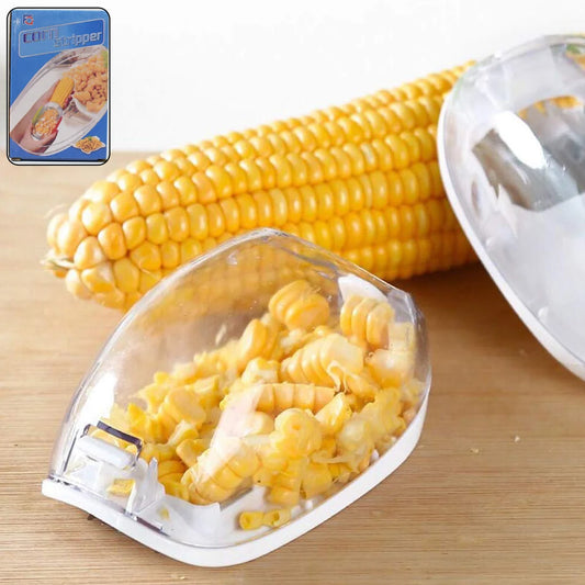 Magic Corn Remover with Steel Blades – Easy Corn Kernel Stripper
