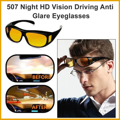 HD Night Driving Anti-Glare Glasses
